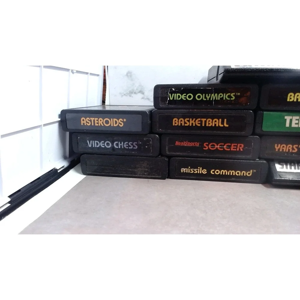 Atari 2600 Games Lot of 15 Tested Working
